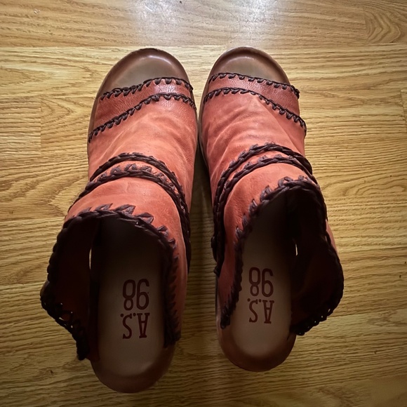 A.S. 98  Open Toe Platform Size 41 - Picture 6 of 7